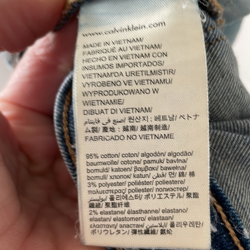 Calvin Klein Sz6 Slim Boyfriend - Picture 7 of 7